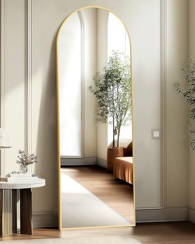 TRAHOME Gold Arched Mirror